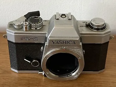Yashica Film Camera FX-2 Camera Body Only Ship Worldwide • £22