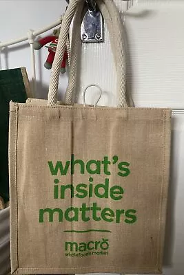 BNWT Woolworths Australia Jute Shopping Bag • £5.90