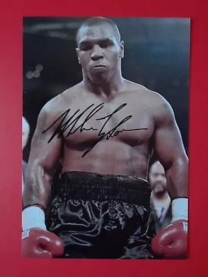 MIKE TYSON Signed  Autographed Photo • £3.35