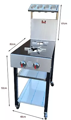 £500 • Buy  2 Hob Commercial Gas Cooker For Takeaway Or Restaurant