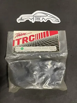 TRC Vintage RC Car Part # 411 Front Donuts Tires 1/12th Narrow Green Dot • $9.99