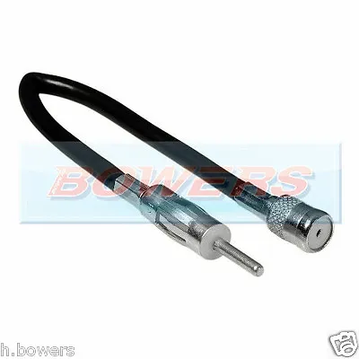 Car Radio/stereo Iso To Din Aerial Ariel Arial Antenna Extension Adaptor Aan2102 • £4.99