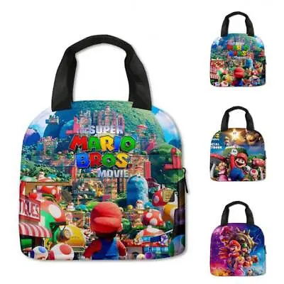 Convenient Lunch Bag With Super Mario Theme Lightweight And Durable • £8.30