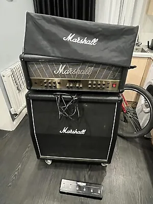 Marhshall Mode Four 350 Watt Amp With CAB And FOOTSWITCH/footpedal Half Stack • £415