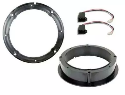 VW Volkswagen Lupo Front Door Speaker Adaptor Rings Spacers Kit 165mm 6.5  • £9.89