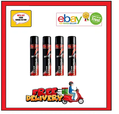 4 X 330ml  Insette Mens Hairspray Extra Hold • £11.95