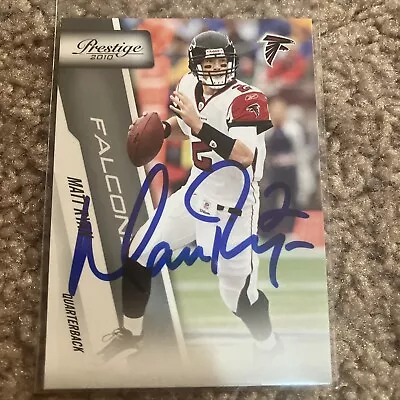 Matt Ryan 2010 Panini  Prestige Auto #9 • $54.99