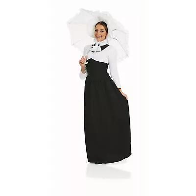 Womens Historical Lady Nanny Teacher Costume S - XXL Mary Poppins Halloween • $33.95