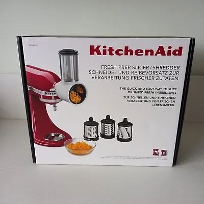 £65 • Buy KitchenAid Fresh Prep Slicer Shredder Boxed 5KSMVSA Attachment Stand Mixer