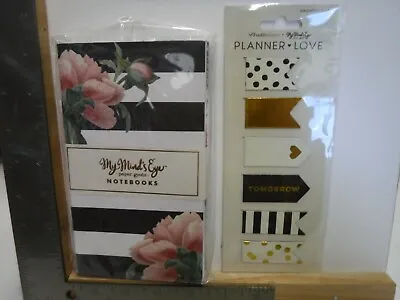 My Mind's Eye 3 Pk Notebooks You Are Beautiful & Magnetic Clips New A23789 • $9.99