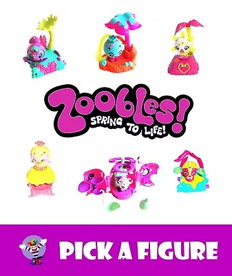 Zoobles Collectable Figures ~ LOADS TO CHOOSE FROM ~ Tranforming Toys • £4.99