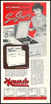 1951 Vintage Ad For Monarch Kitchen Stoves -1143 • $9.99