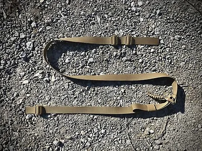 2-Point Adjustable Rifle Sling (The PigTail) *COYOTE BROWN* • $25