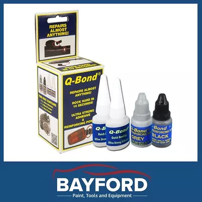 Q-bond Plastic Repair Kit System Small - Bonding Glue - Qbond • $49.99