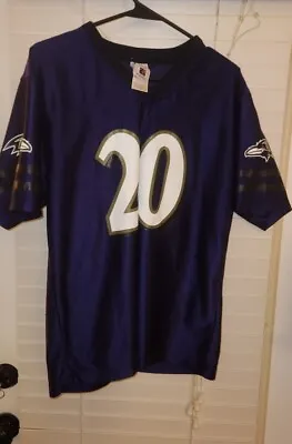 NFL ED REED #20 Baltimore Ravens Jersey Youth Size XL 18/20 • $15