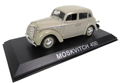 Moskvitch 400 - 1/43 USSR Diecast Model Car BA53 Miniature Cars • $7.47