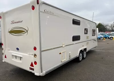 £5400 • Buy 6 Berth Bailey Senator Carolina 2005twinaxle With Fixed Bunk Beds