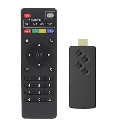 Q2 TV Stick Android 10 TV Box 2.4G/5G WiFi+BT4.0 Smart TV Box H.265 TV Receofr • £21.04