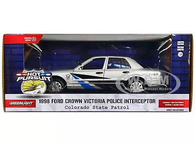 1998 Ford Crown Victoria Colorado State Patrol 1/24 Diecast By Greenlight 85593 • $26.99