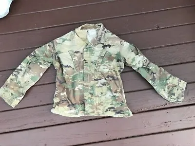 US Army Multicam Combat Shirt Jacket Camo Uniform - Size: Small Short • $14.60