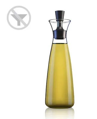 No Funnel Needed Olive Oil & Vinegar Dispenser Glass Bottle For Kitchen • $21.99