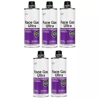 Race Gas Ultra 32oz Can Race Fuel Concentrate Additive Universal 200032 Set Of 5 • $151.89