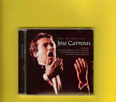 Jose Carreras -The Essential Jose Carreras - CD - NEW - SEALED - FREE SHIPPING • $7.95