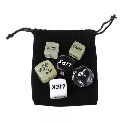 6PCS Adult Love Dice Glow Sex Dice Position Dice Love Game Toy Couple Gift UK • £5.99