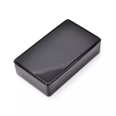 Black Plastic Cover Project Electronic Instrument Case Enclosure Box SM Fash:RZ • $6.80