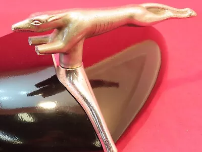 VERY RARE! ORIGINAL 1937 Ford Flathead Greyhound Hood Handle Outstanding Piece! • $1337