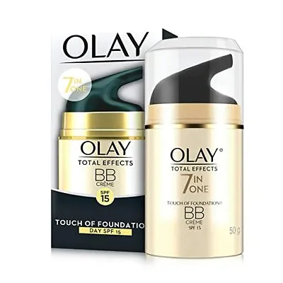 Olay Total Effects 7-In-1 Anti-Ageing BB Day Cream With Touch Of Foundation SPF1 • $39.69