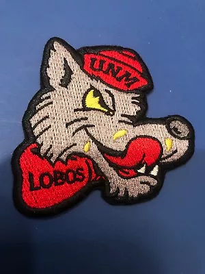 $5.99 • Buy University Of NEW MEXICO LOBOS Vintage Embroidered Iron On Patch 2.5” X 2.5”
