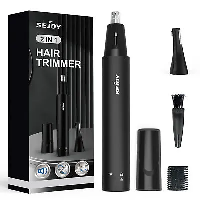 Nose Hair Trimmer For Men With Battery Ear And Nose Hair Trimmer Eyebrow Beard • $9.99