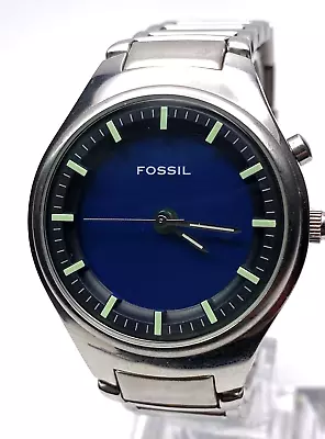 Fossil Big Tic Jr8105 Animated Blue/green Changing Dial 5atm Men's Watch • $49.99