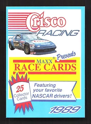 1989 Maxx Crisco #NNO Header Card NM 2370 • $2.40