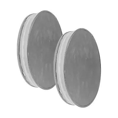 2pack Galvanized Metal Duct End Cap - 12 Inch Fit - Available In Different Si... • $52.52