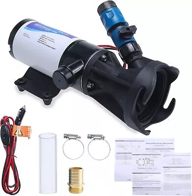 AuInn 12V RV Macerator Pump 12GMP Portable Waste Water Processor Quick Release • $69.99