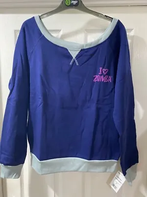 Ladies BARGAIN CLEARANCE CHEAP PRICE Zumba Yummy Sweatshirt Top  Dance NEW • £6.89