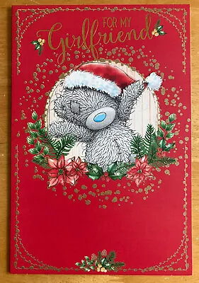 'For My Girlfriend' Me To You Christmas Card - Tatty Bear Teddy - 9 X6  Xmas • £3