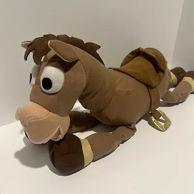 The Disney Store Toy Story Woody Bullseye Horse 15  Plush  • £24.09