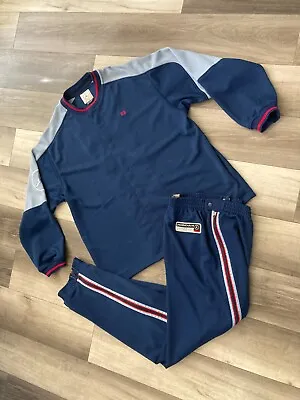 Vintage NIKE  Air Jordan Snap Men's Warm Up Suit Track Suit Button/zip L Large • $325