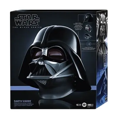 Star Wars The Black Series Darth Vader Premium Electronic Helmet • $243.95