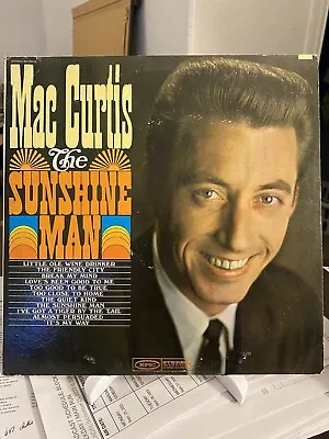 The Sunshine Man Mac Curtis Epic Stereo Vinyl LP Demonstration Copy • $3.98