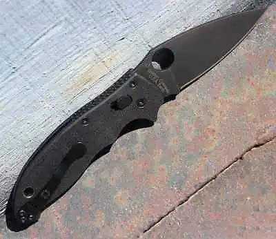Spyderco Manix 2 Ball Folding Knife 3.38  CPM 30V Steel Blade Black G10 Handle • $199.50
