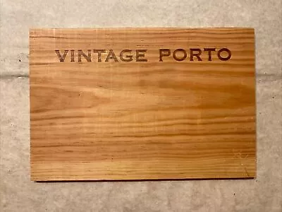 1 Rare Wine Wood Panel Vintage Porto Port Portugal CRATE BOX SIDE 2/24 403 • $7.95