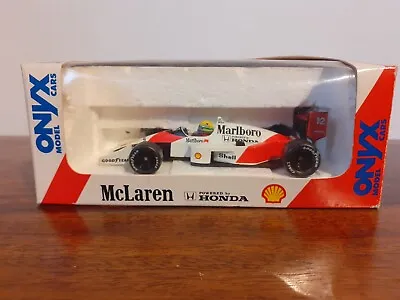 Mclaren Honda MP4/4 Ayrton Senna #12 1988 Marlboro 1/43 Onyx F1 Formula 1 • $87.11