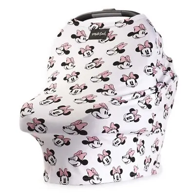 Disney 5-in-1 Milk Snob Car Seat Cover Minnie Mouse White Pink Black Baby Girl • $35