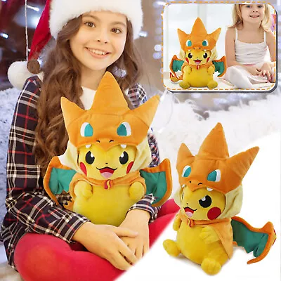 $23.99 • Buy Pokemon Pikachu Plush Doll Japanese Anime Very Cute Children's Collection Toy✅