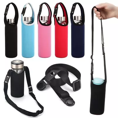$11.06 • Buy Straps Pouch Water Bottle Cover Cup Sleeve Water Bottle Case Vacuum Cup Sleeve