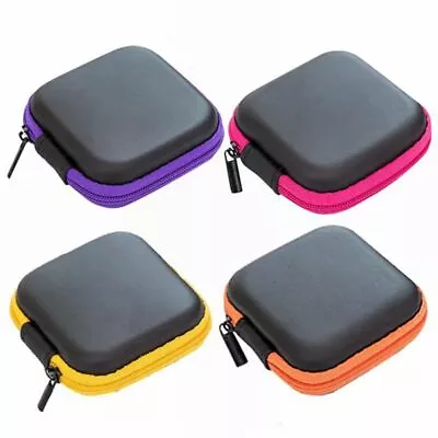 Zipper Holder Case Headphone Holder Case Earphone Bag Storage Box Earbuds Pouch • £2.63